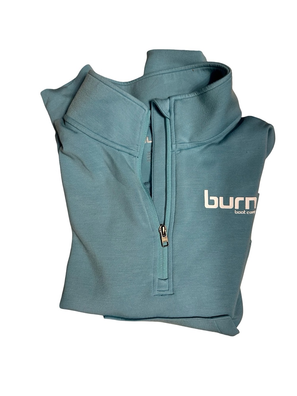 Burn Boot Camp Blue Quarter-Zip Pullover